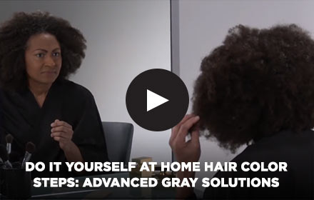 Do It Yourself Easy at Home Hair Color Steps: Advanced Gray Solution by Clairol Professional